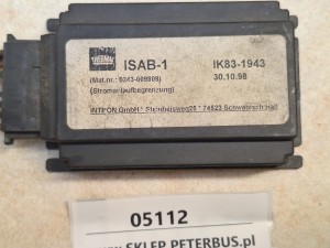 Sterownik regulacji obrotów dmuchawy, nadmuchu INTRON ISAB-1, IK83-1943, BOVA 
