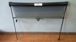 Roleta przeciwsłoneczna dla kierowcy autobusu SCANIA IRIZAR, wymiary 66 x 65 cm