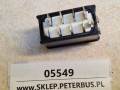 05549, Przycisk, klawisz, włącznik deski rozdzielczej MERCEDES O550 Integro, nr  611 540 00 66, oświetlenie wewnętrzne (1).jpg