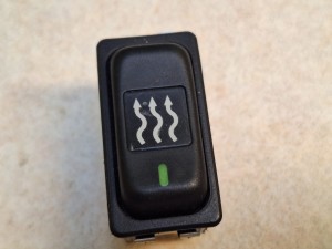 Przycisk, klawisz, włącznik deski rozdzielczej MERCEDES O550 Integro, nr  611 540 00 66, ogrzewanie, nawiew