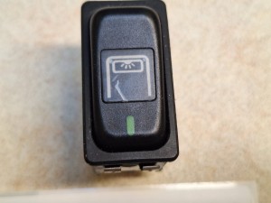 Przycisk, klawisz, włącznik deski rozdzielczej MERCEDES O550 Integro, nr  611 540 00 66, oświetlenie wewnętrzne