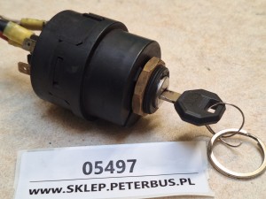 Stacyjka zapłonu autobusu BOVA Futura EURO 2-3 wraz z kluczykiem,  nr 50 988