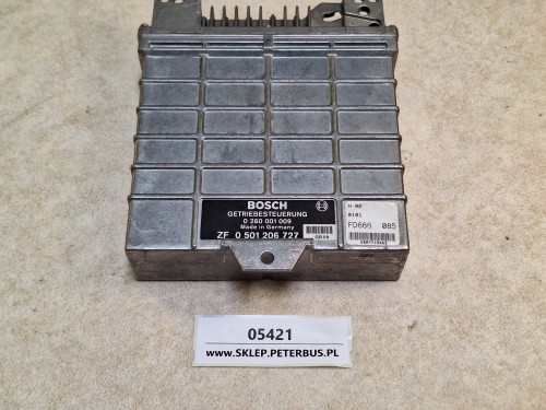05421, Sterownik automatycznej skrzyni biegów BOSCH numer 0 260 001 009, ZF 0 501 206 727,  silnik MAN D2865LUH09, ZF nr 6009056390, EST-18E, skrzynia biegów 5 HP 500   (1).jpg