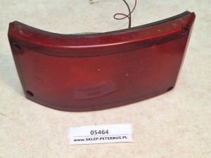 Lampa HELLA S1D 0231422, mocowana na 4 śruby, kolor czerwony, tylna, wymiary ok. 28 cm x 14 cm 