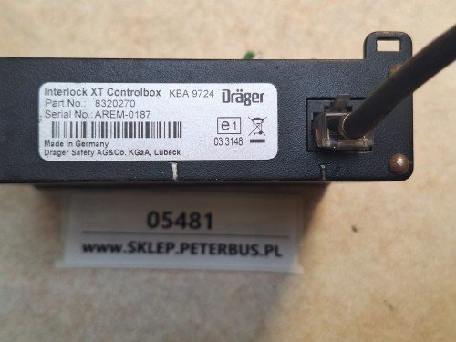 05481, Blokada alkoholowa, alkomat autobusowy Interlock XT Controlbox KBA 9724  (1).jpg