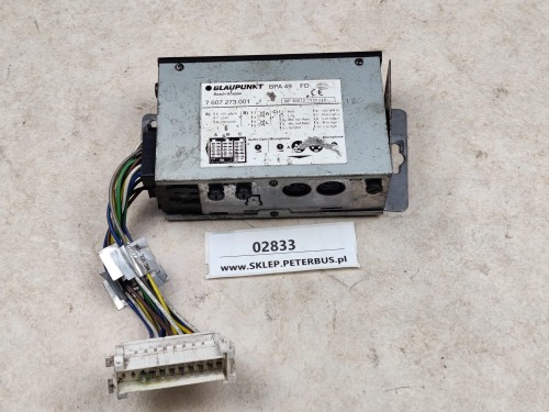 02833, Wzmacniacz autobusowy BLAUPUNKT BPA 49, nr 7 607 273 001, wzmacniacz mikrofonu  (4).jpeg