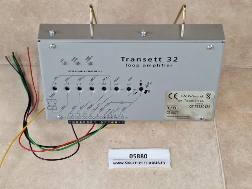 05880, Wzmacniacz autobusowy Transett 32 loop amplifier, GN ReSound , 24V, numer 07 73380135 (1).jpg