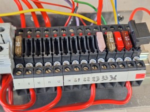 Deska elektro, tablica bezpieczników, SCANIA 2010 r.