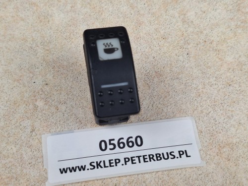 05660, Przycisk, klawisz deski rozdzielczej BOVA Futura, z symbolem filiżanki  (1).jpg