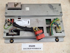 Moduł elektro, jednostka sterująca, do autobusu SCANIA 2010 r., DIP Switch Setting, typ RHC - 12, OY Parabus Ltd., sterownik szyberdachu