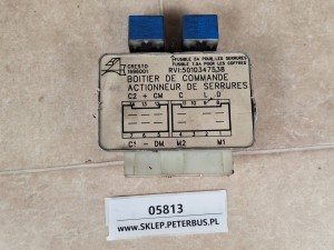 Skrzynka sterująca siłownika zamka CRESTO 1696001, RVI 5010347538, RENAULT ILIADE