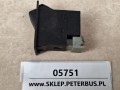 05751, Klawisz, przycisk, włącznik sygnału dźwiękowego, klaksonu autobusu, HLF numer 443 851 474 820 (3).jpg