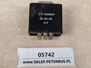 Przekaźnik, przerywacz wycieraczek BOVA Futura SWF IGE 601.195 