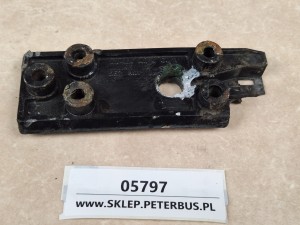 Ślizg, uchwyt mocujący do lusterek autobusowych zewnętrznych, WILKE nr 562 801, USZKODZONY 