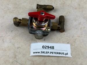Zawór 3-drożny, awaryjnego otwierania drzwi, WABCO 952 003 023 0, z pokrętłem