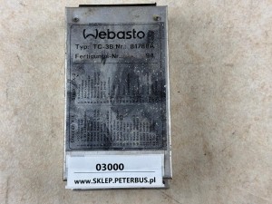 Sterownik Webasto Typ: TC-3B, nr 81788A