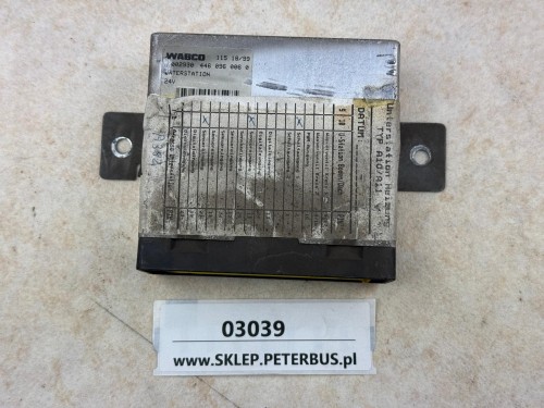 03039, Podstacja, jednostka sterująca klimatyzacją autobusu MAN A20, numer WABCO 446 096 006 0  (5).jpeg