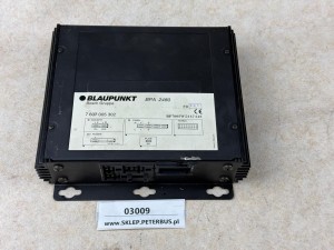 Wzmacniacz autobusowy BLAUPUNKT BPA 2480, nr 7 607 005 302 , SCANIA IRIZAR 