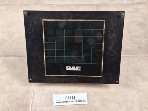 Panel kontrolek informacyjnych deski rozdzielczej DAF Berkhof,  Axial, nr 721 937-00