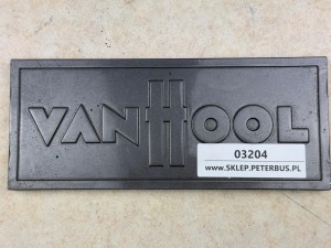 Emblemat, logo VanHool, autokar 