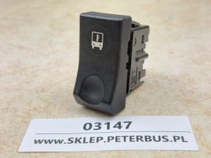 Przycisk, klawisz, włącznik RENAULT ILIADE, z symbolem termometru, temperatury