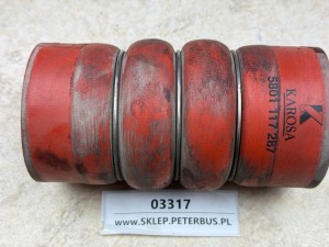 Przewód elastyczny silnika, łącznik KAROSA nr 5801 117 287, L=17 cm