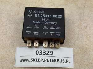 Przekaźnik kierunkowskazów MAN nr 81.25311.0023, przerywacz