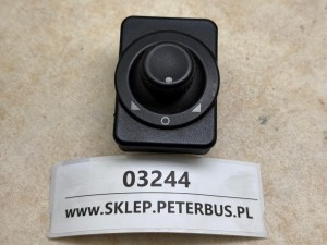 Pokrętło sterowania lusterkami elektrycznymi autobusu RENAULT ILIADE, nr 5010271228 