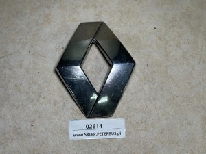 Logo, emblemat, znaczek RENAULT, na przód autobusu