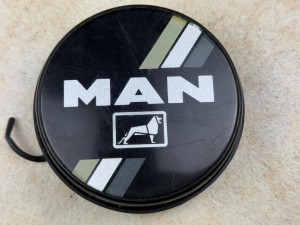 Logo, znaczek, emblemat MAN, na kierownicę lew