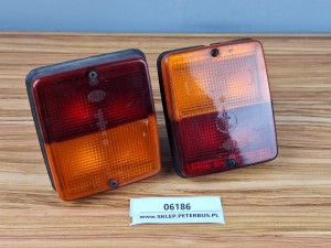 Lampa kierunkowskazu tył, plus stop, HELLA nr 63253, wymiary ok 14 cm x 13 cm