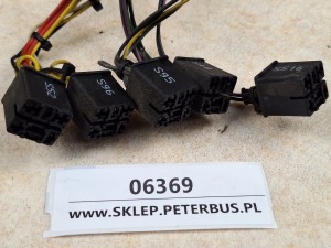 Gniazda, wtyczki deski rozdzielczej SCANIA, S52, S96, S95, S48, S516