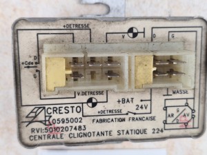 Przekaźnik CRESTO 0595002, RENAULT ILIADE, RVI 5010207483