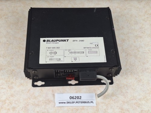 06202, Wzmacniacz autobusowy BLAUPUNKT BPA 2480, nr 7 607 005 302  (5).jpg