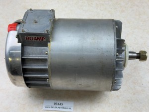 Alternator CAV Despatch No 1284105, typ AC203/080/24-5, 24V, 80 amper - NOWY