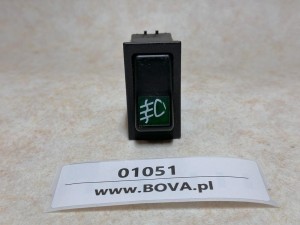 Przycisk, włącznik, klawisz świateł autobusu EOS COACH, nr 511.111
