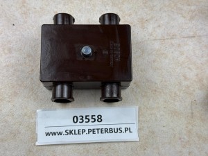 BOSCH 0 354 120 009, 2 x 50A, wspornik zabezpieczający, gniazdo, obudowa bezpieczników