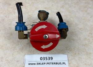 Zawór awaryjnego otwierania drzwi WABCO 9520030320, MAN, wraz z pokrętłem,  D44