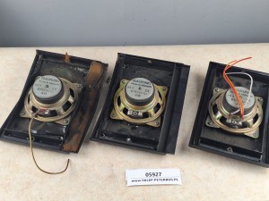 Głośnik autobusowy BOVA Futura EURO 2, FHD, FLD, Blaupunkt 86376, wraz z osłoną zewnętrzną 21 x 15 cm