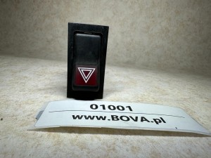 Przycisk, klawisz, włącznik świateł awaryjnych autobusu EOS Coach