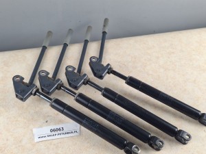 Siłownik uchylania fotela autobusu, z prostą rączką,  długość ok. 30 cm, STABILUS BLOCK-O-LIFT