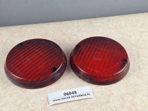 Klosz lampy tył BOVA Futura, okrągły, zestaw, HELLA, średnica 14 cm