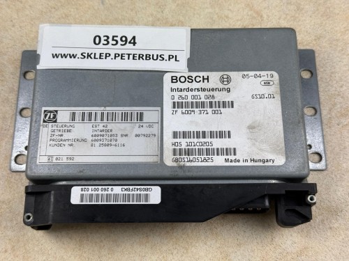 03594, Sterownik intardera TEMSA SAFARI EURO 3, BOSCH nr 0 260 001 028, ZF 6009 371 001, 6S10.01  (2).jpeg