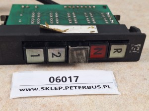 Klawisze 12DNR zmiany biegów automatycznej skrzyni biegów HP-500, ZF,  Stl. 6006 017 200, nr 6006  317 060