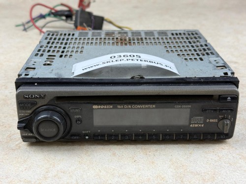 03605, Radio 12V, SONY CDX-2500R (5).jpeg