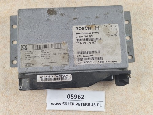 05962, Sterownik intardera BOVA Futura EURO 3, BOSCH nr 0 260 001 028, ZF 6009 371 001, 6S10.01  (1).jpg