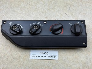 Panel sterowania nawiewem, temperaturą RENATULT ILIADE, WOLFLE RVI  478184.401, 4 pokrętła