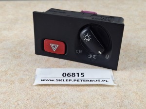 Włącznik świateł SCANIA S139 1540673, 07W52T nr 0451601, włącznik świateł awaryjnych
