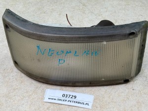 Lampa tylna, światło cofania, biały klosz NEOPLAN, P25-1, 21W