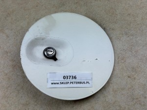 Klapka wlewu paliwa NEOPLAN N316, okrągła, średnica 20 cm